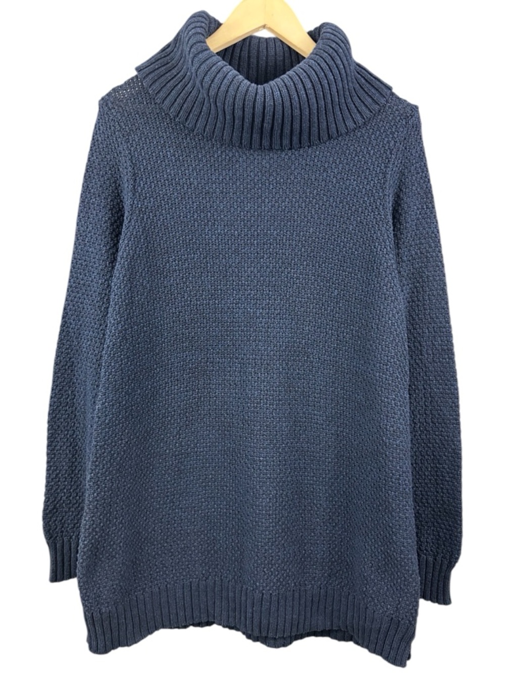 Hilary Radley Knit Sweater Navy Blue Size XL